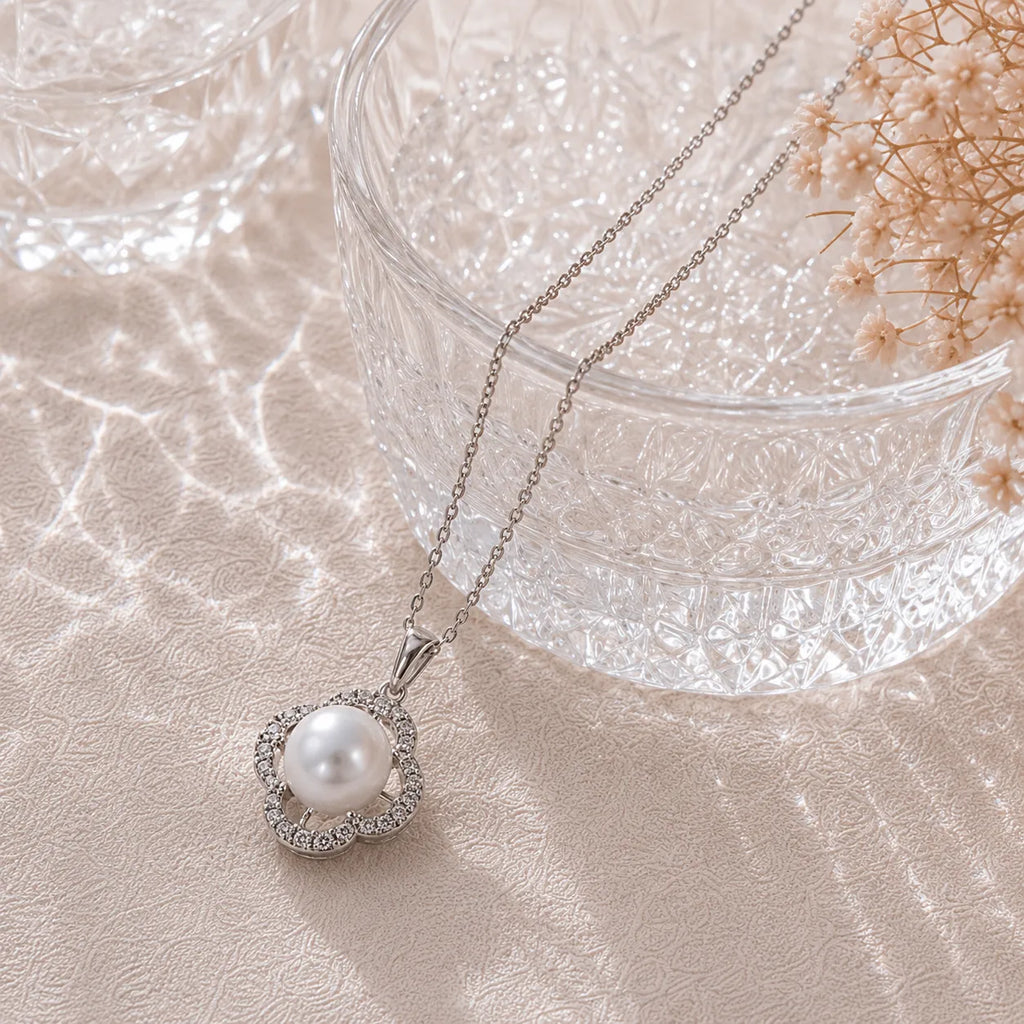 四叶草 Clover | Pearl Pendant 10-11mm