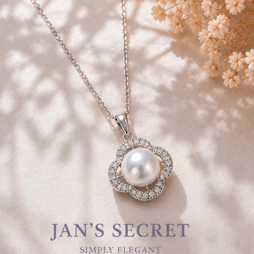 四叶草 Clover | Pearl Pendant 10-11mm