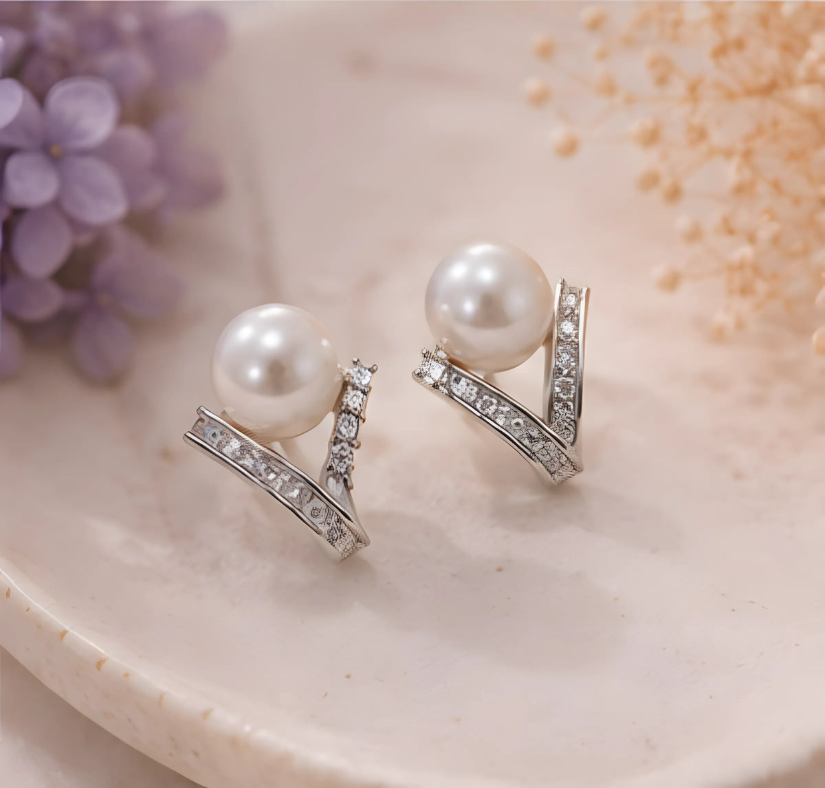 小M新款耳钉 | Pearl Studs