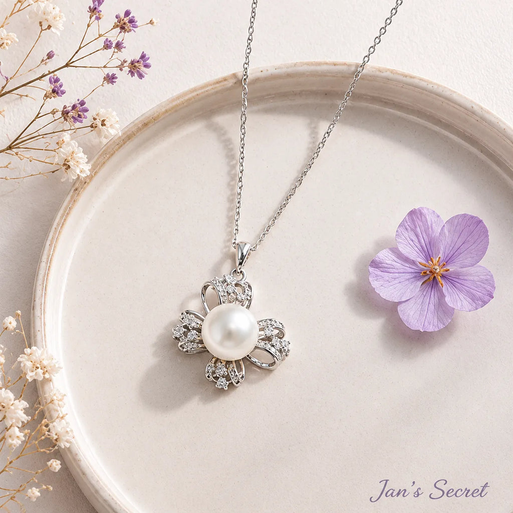 澳白蝴蝶吊坠｜Pearl Pendant 10-11mm