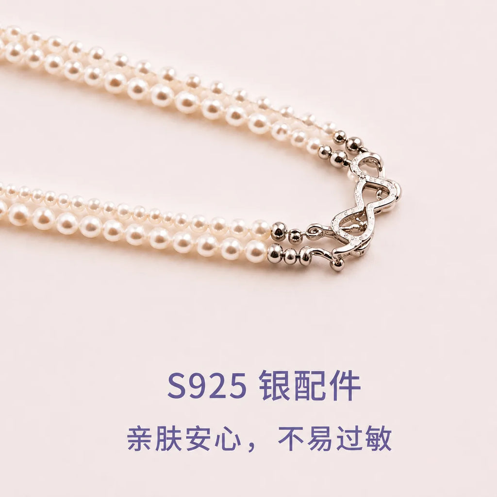 双层baby珠项链 | Signature Baby Pearl Necklace