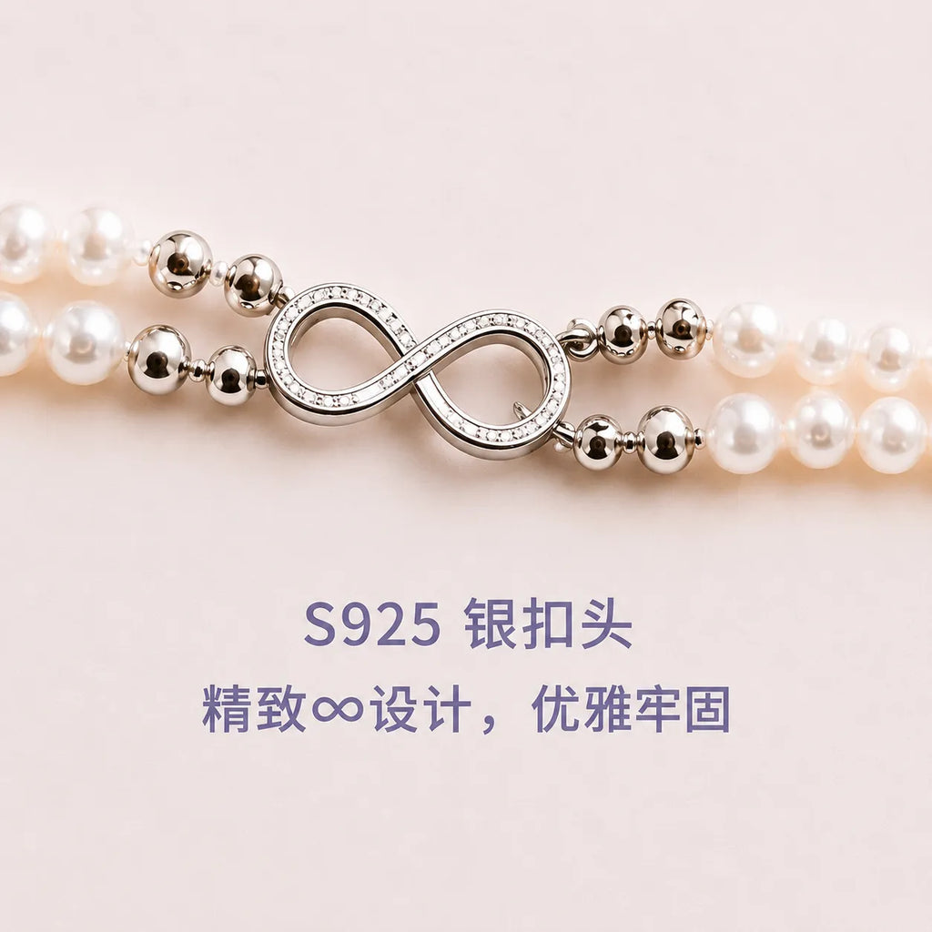 双层baby珠项链 | Signature Baby Pearl Necklace