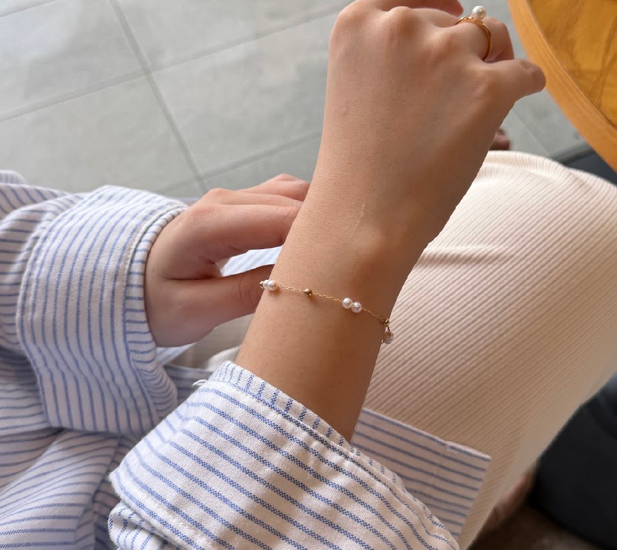 相伴 Along｜Baby Pearl Bracelet
