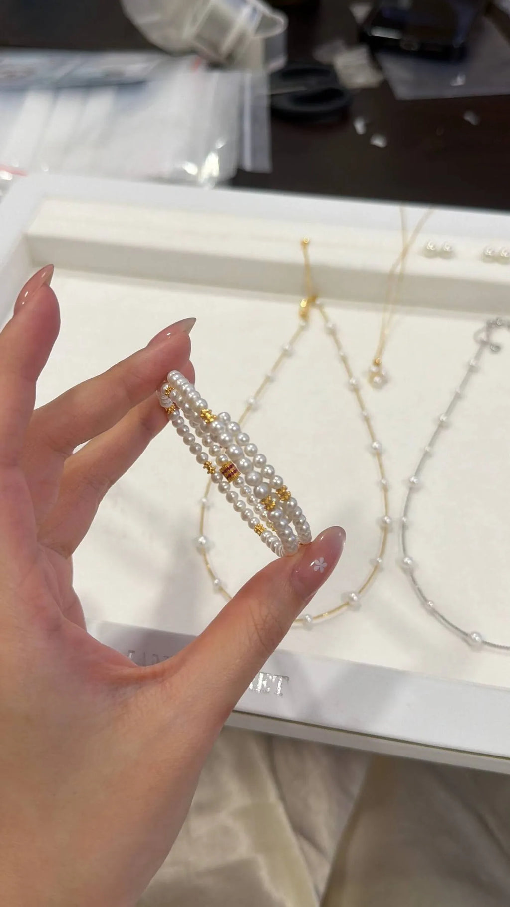 拾光Glow｜Baby Pearl Wrap Bracelet