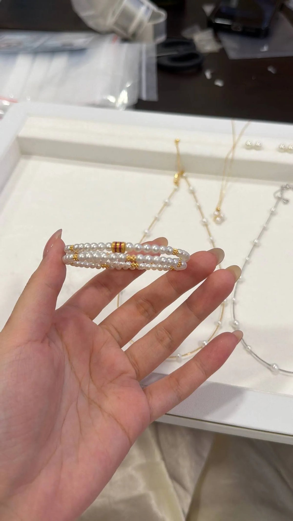 拾光Glow｜Baby Pearl Wrap Bracelet
