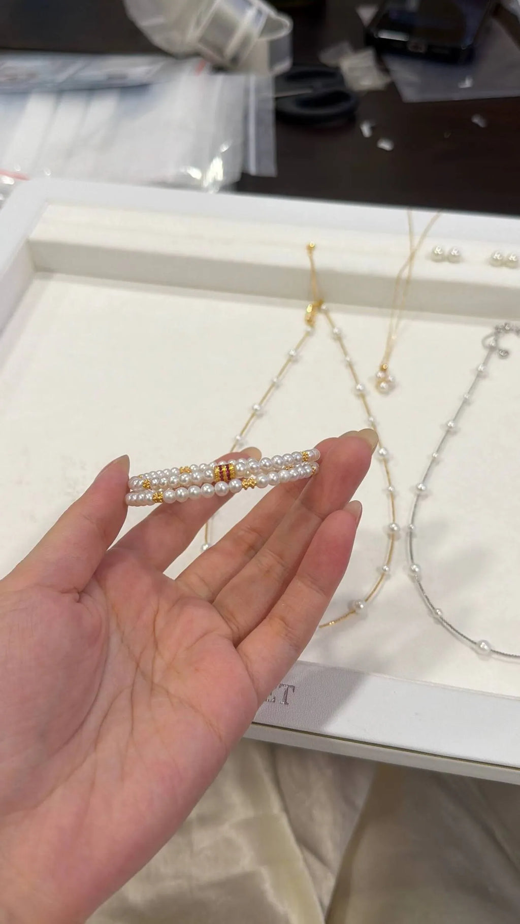 拾光Glow｜Baby Pearl Wrap Bracelet