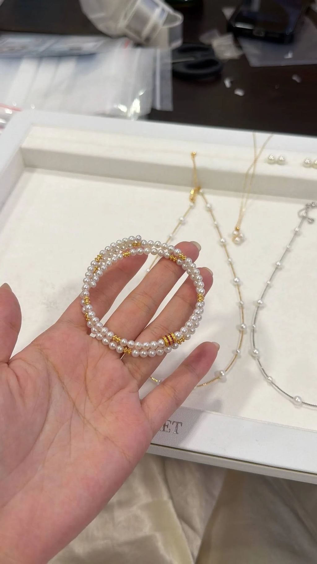 拾光Glow｜Baby Pearl Wrap Bracelet