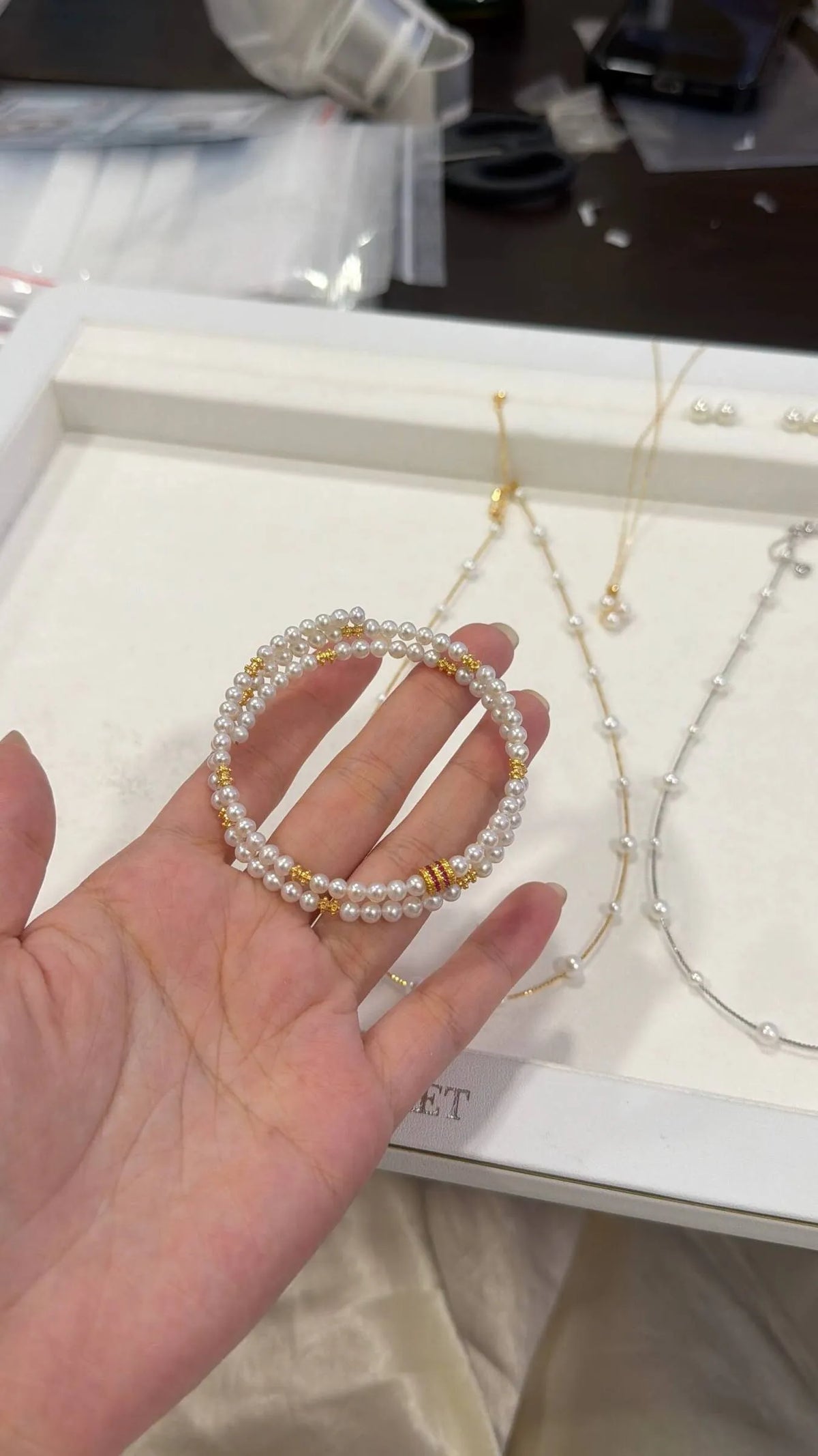 拾光Glow｜Baby Pearl Wrap Bracelet