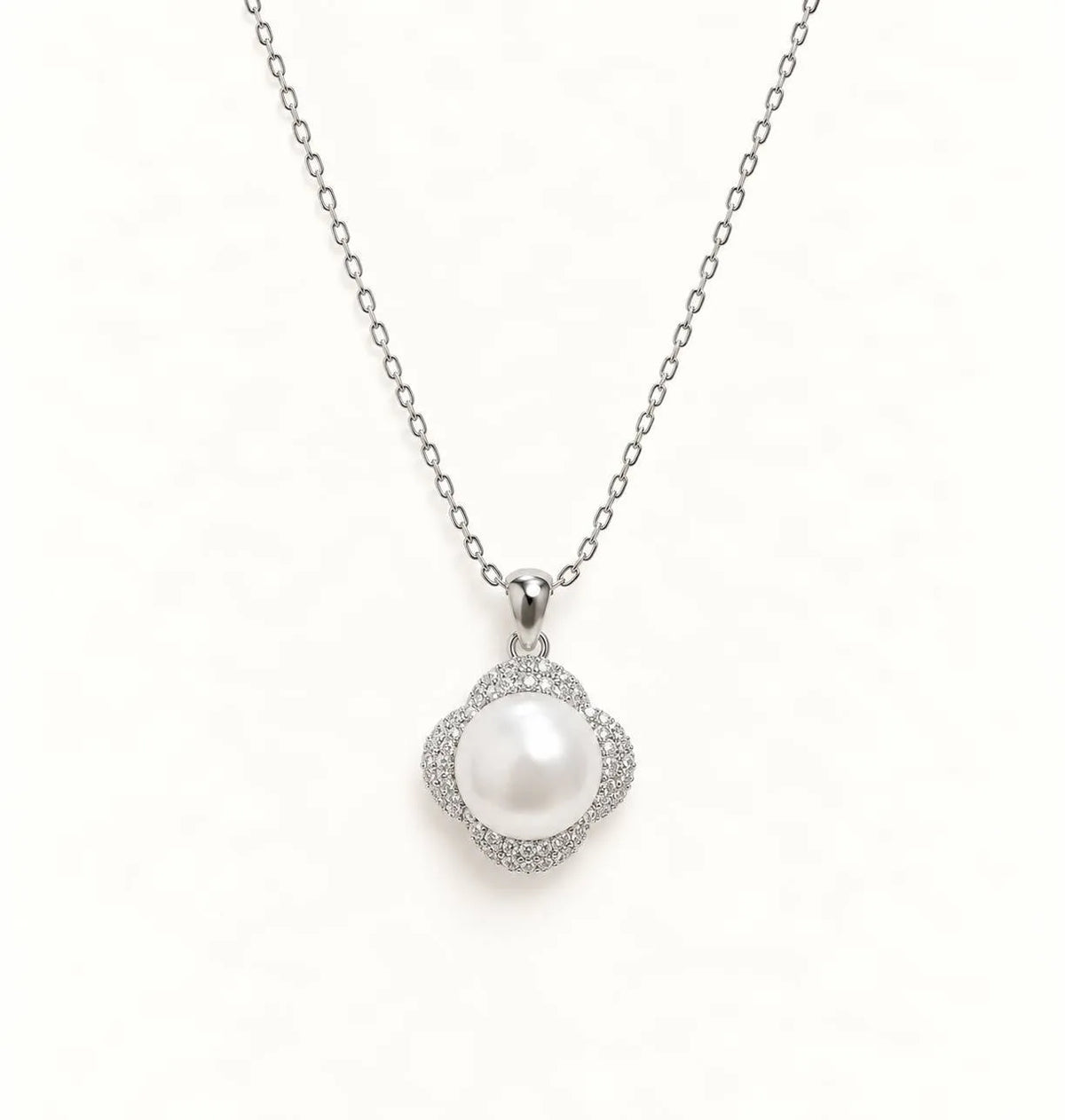 四叶草 Clover | Pearl Pendant 10-11mm