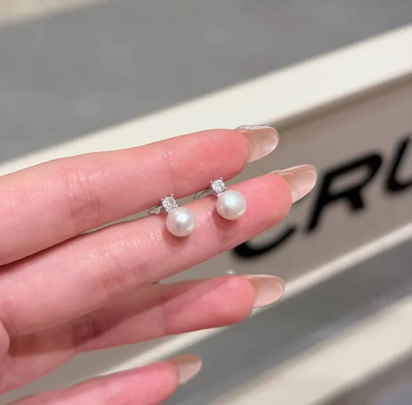 戴妃 Diana｜Pearl Studs