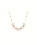 5珠微笑链 | Signature Smiley Pearl Pendant