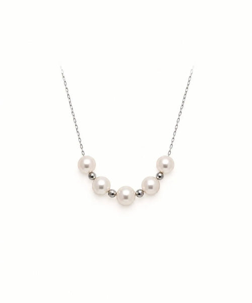 5珠微笑链｜Signature Smiley Pearl Pendant 6-7mm