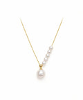 白珠5+1 Y字 链 | Signature Pearl Pendant