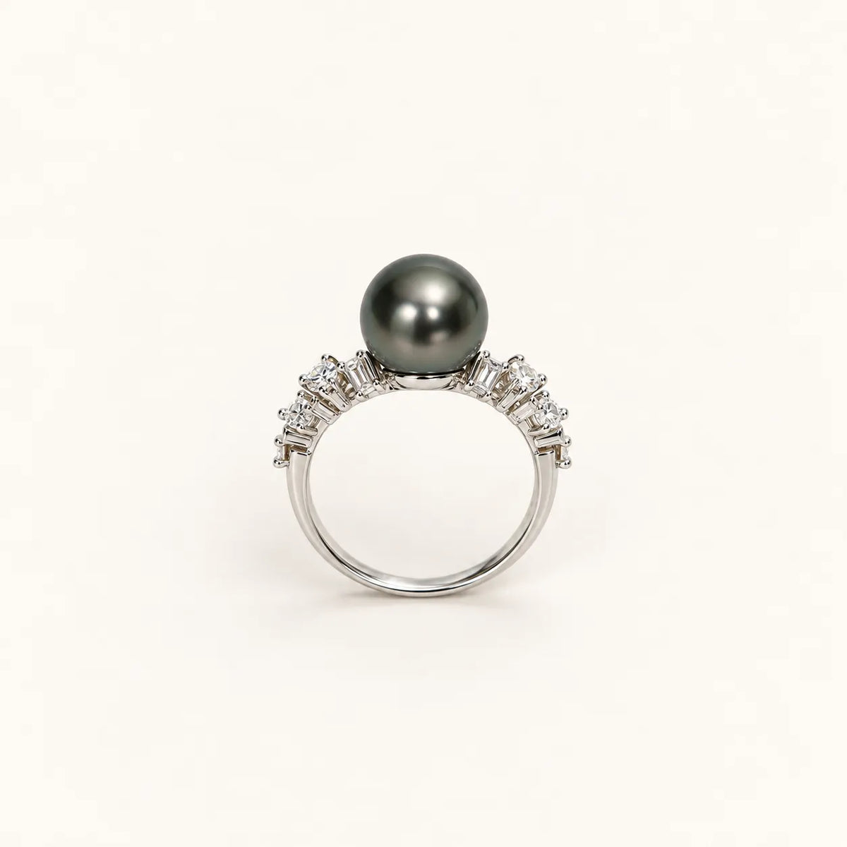 脊 Ridge｜Tahitian Pearl Ring